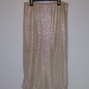 Golden skirt